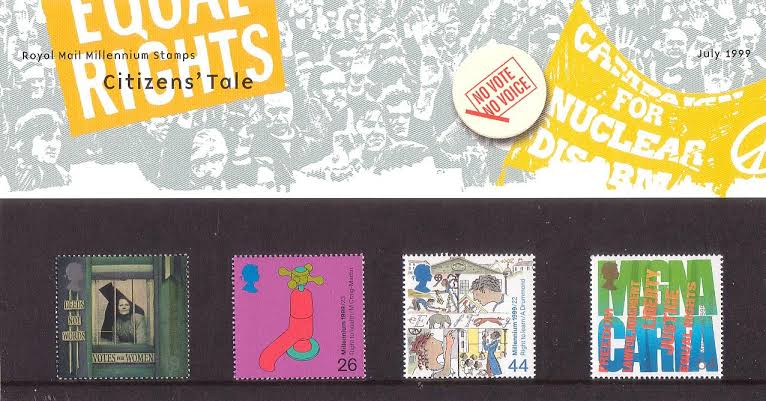 royal mail millennium stamps citizens' tale